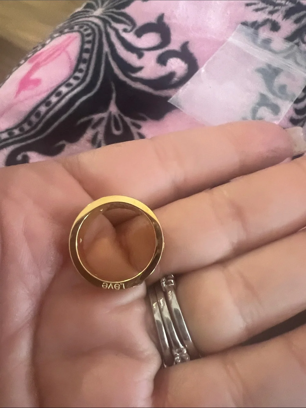 Gold-Tone Pavé Crystal Statement Ring - Women Jewelry